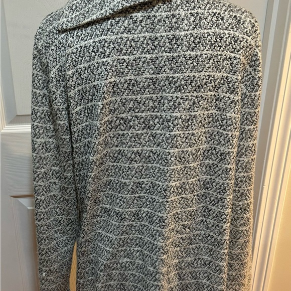 Talbots Gray & White Tunic Size L - Picture 5 of 12